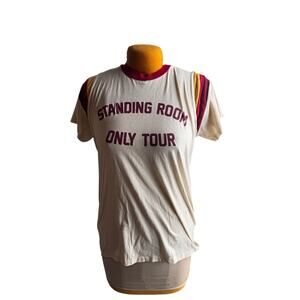 T-Shirt L 12/14 Tim McGraw Standing Room Only Tour Vintage Style Graphic Ringer